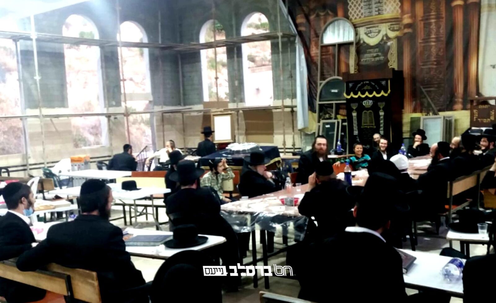 צפת • בבית הכנסת ברסלב 'פאר הנצח' התקיים שיעור מאת הרה"ח ר' יעקב נתן אנשין שליט"א