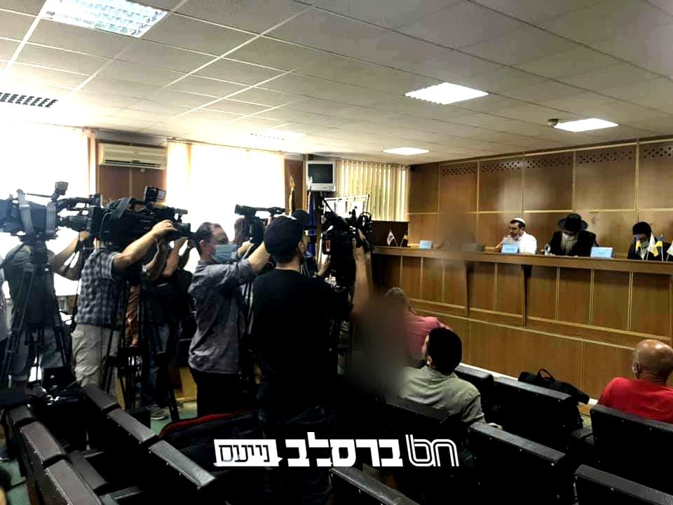 קיבוץ תשפ"א • איחוד ברסלב באומן במסיבת עיתונאים למען הקיבוץ על ציון רביה"ק באומן