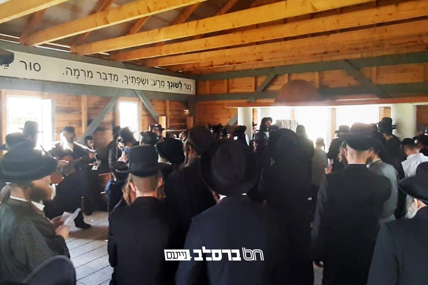 שמע קולנו: גולי בלארוס מעתירים בתפילה בציון מרן החפץ חיים לרגל היא"צ • גלריה נרחבת
