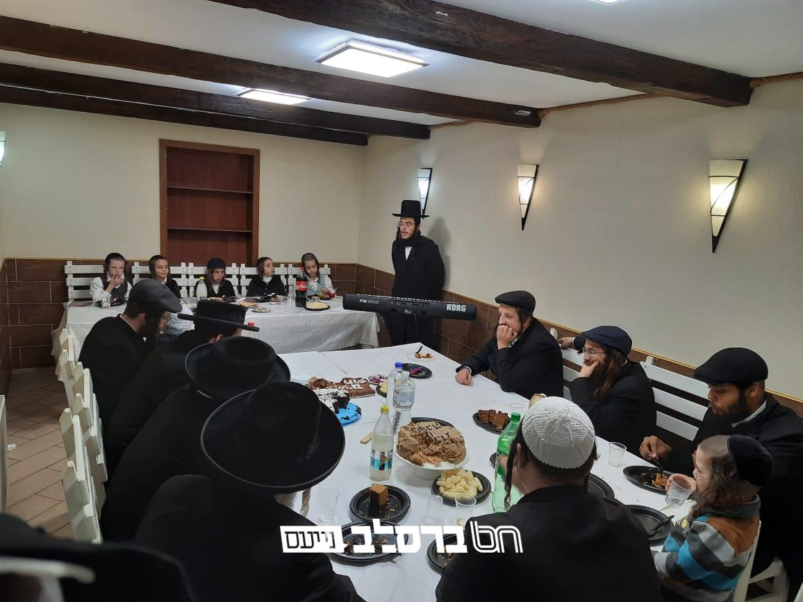 אומן • מעמד סיום מסכתות משניות בתלמוד תורה ברסלב באומן