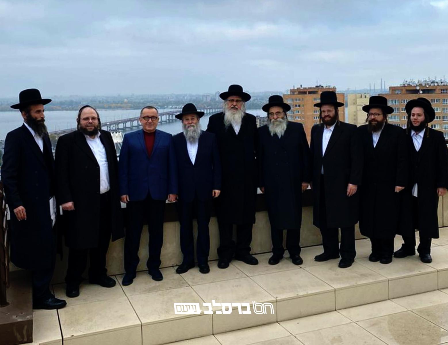 איחוד ברסלב באומן • הרב נתן בינון ומשלחת עסקנים נבחרים בפגישה לשימור המורשת היהודית באוקראינה