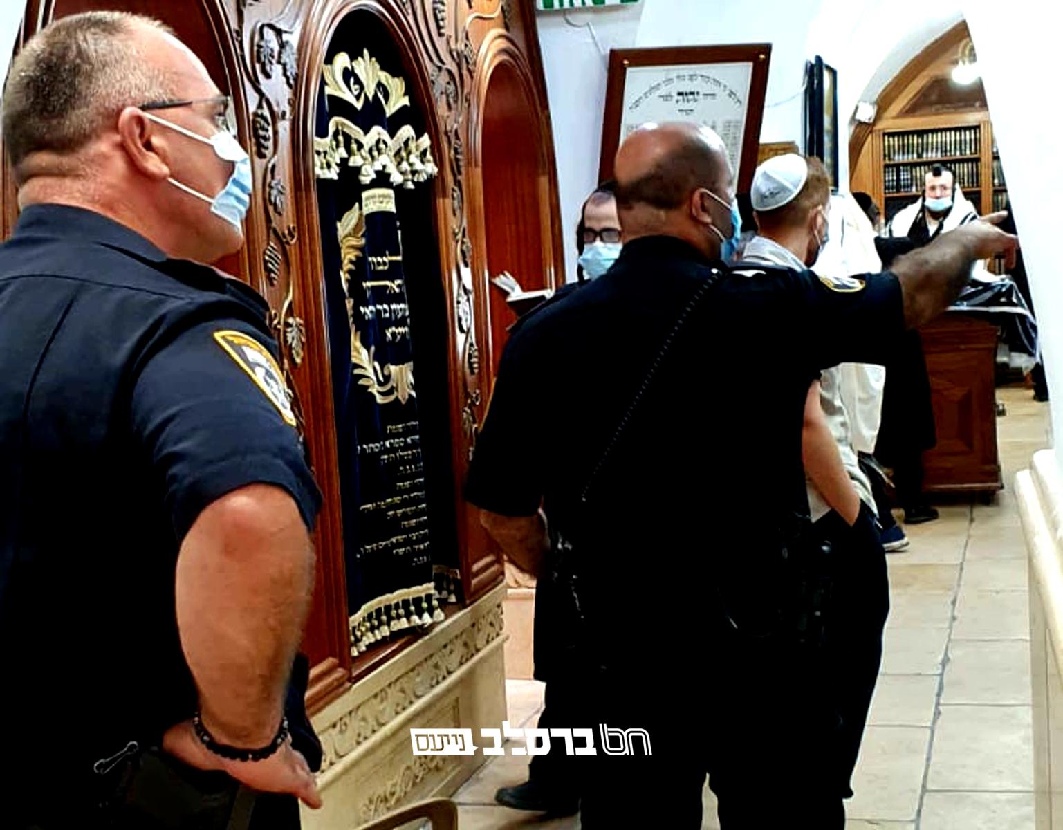 מירון • משטרת ישראל שוב דואגת לשלום "בריאות העם" ומטפלת במתפלל
