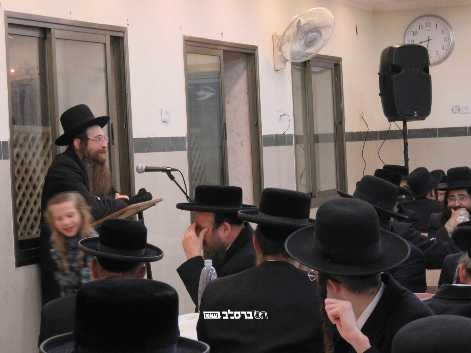 בית שמש • הילולת מוהרנ"ת בבית הכנסת 'נחלת חן' נשא דברים הרה"ח רבי שלום מייקוף שליט"א