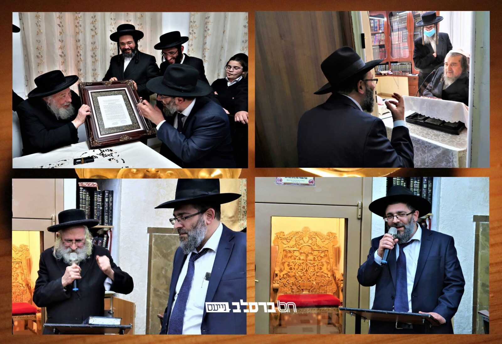 רבה של בלארוס הרב משה פימה בביקור מרגש במעונם של גדולי זקני ברסלב ובבית הכנסת הגדול • צפו