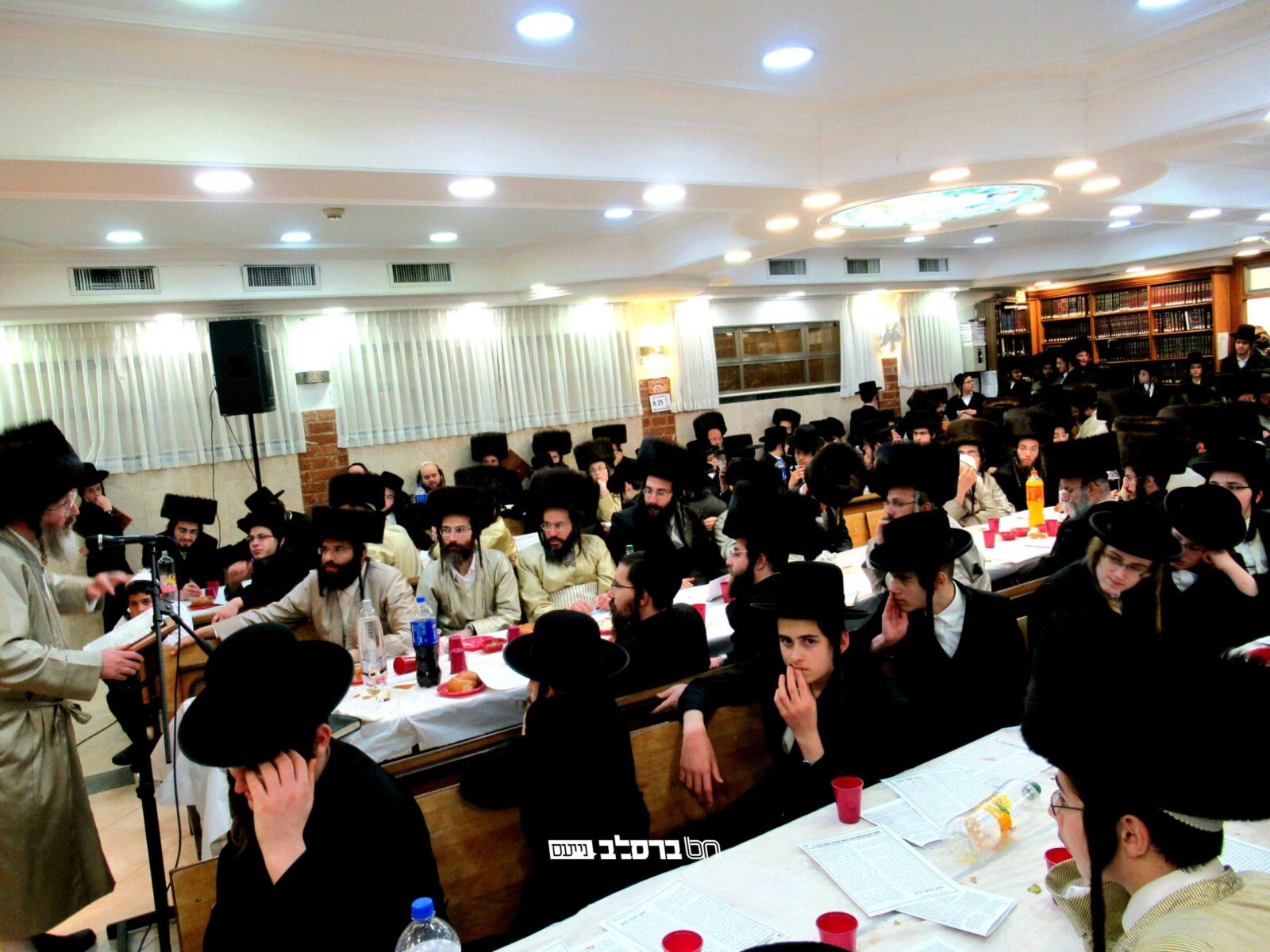 סיום עמוד היומי ליקוטי מוהר"ן בקהילת חסידי ברסלב בית שמש עם הגה"ח רבי שמעון צבי שפירא