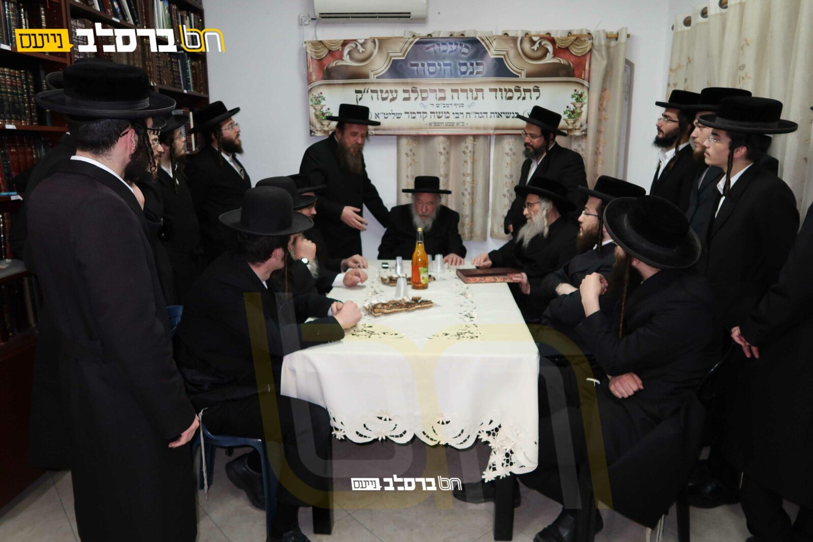 תַּלְמוּד תּוֹרָה • מעמד היסטורי בברסלב בפתיחת תלמוד תורה חדש בשכונת רמת בית שמש ד'
