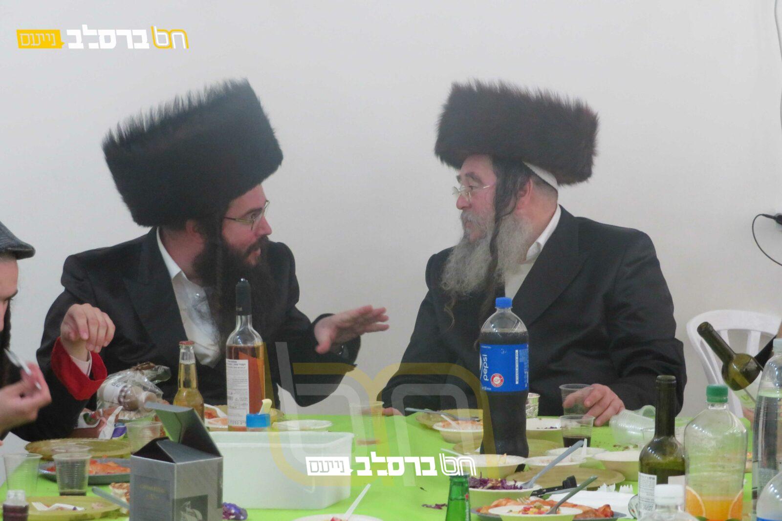 בית שמש • צפו במשתה היין בבית הכנסת ברסלב רמ"ג 2 עם הגאון ר"צ ליברמנש שליט"א