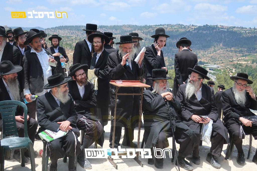 תְּחִיַּת הַמֵּתִים • מחאה  בראשות רבני ברסלב נגד חילול קברים ב'גילה' | גלריה