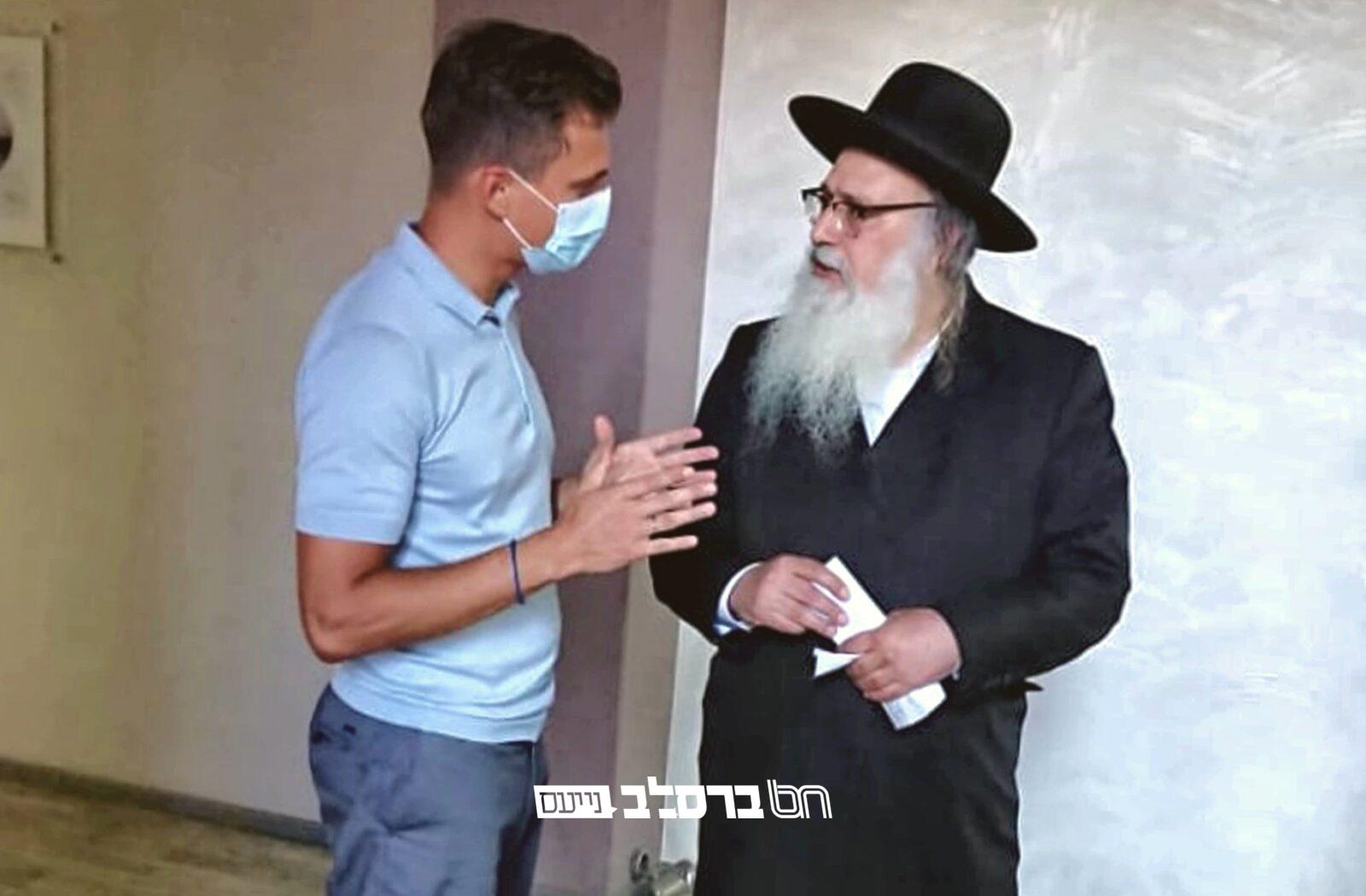 סיום משבר האפליקציה? • פגישה של הרב בן־נון עם הגברנטור וחבר הפרלמנט יצנקו