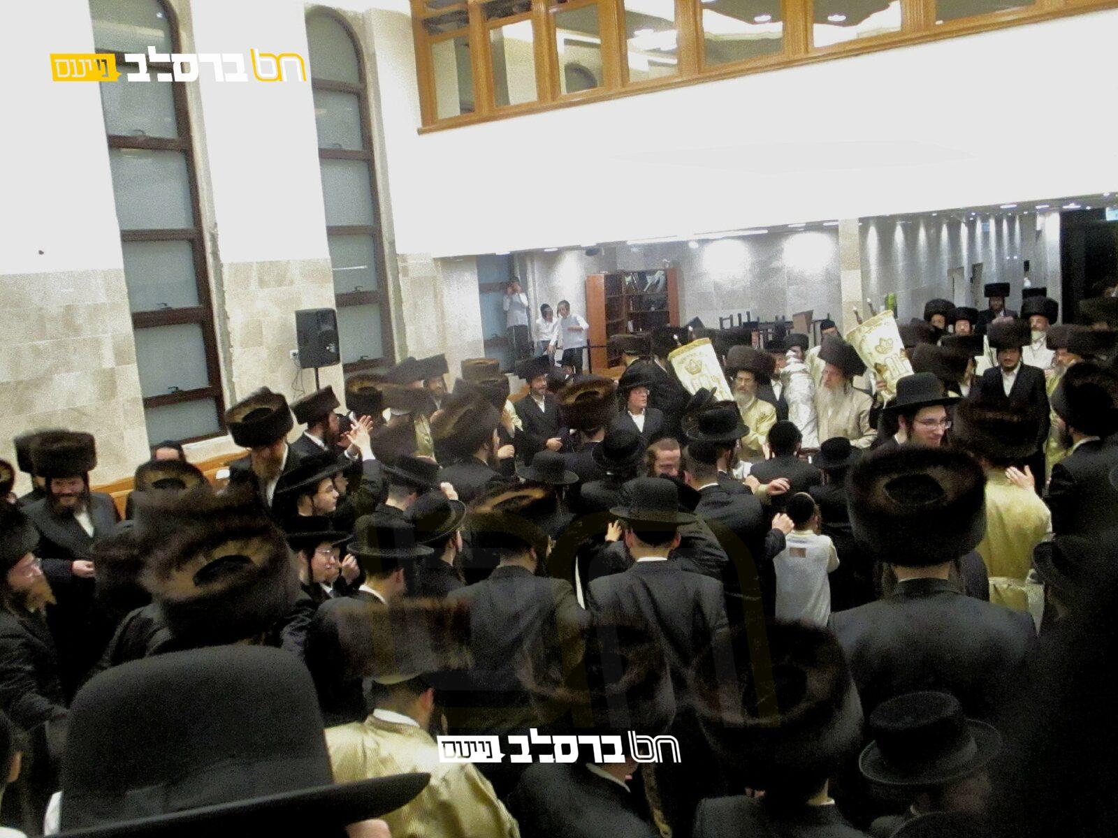 חג הסוכות • בביהמ"ד ברסלב "אהל הדסה" בית שמש