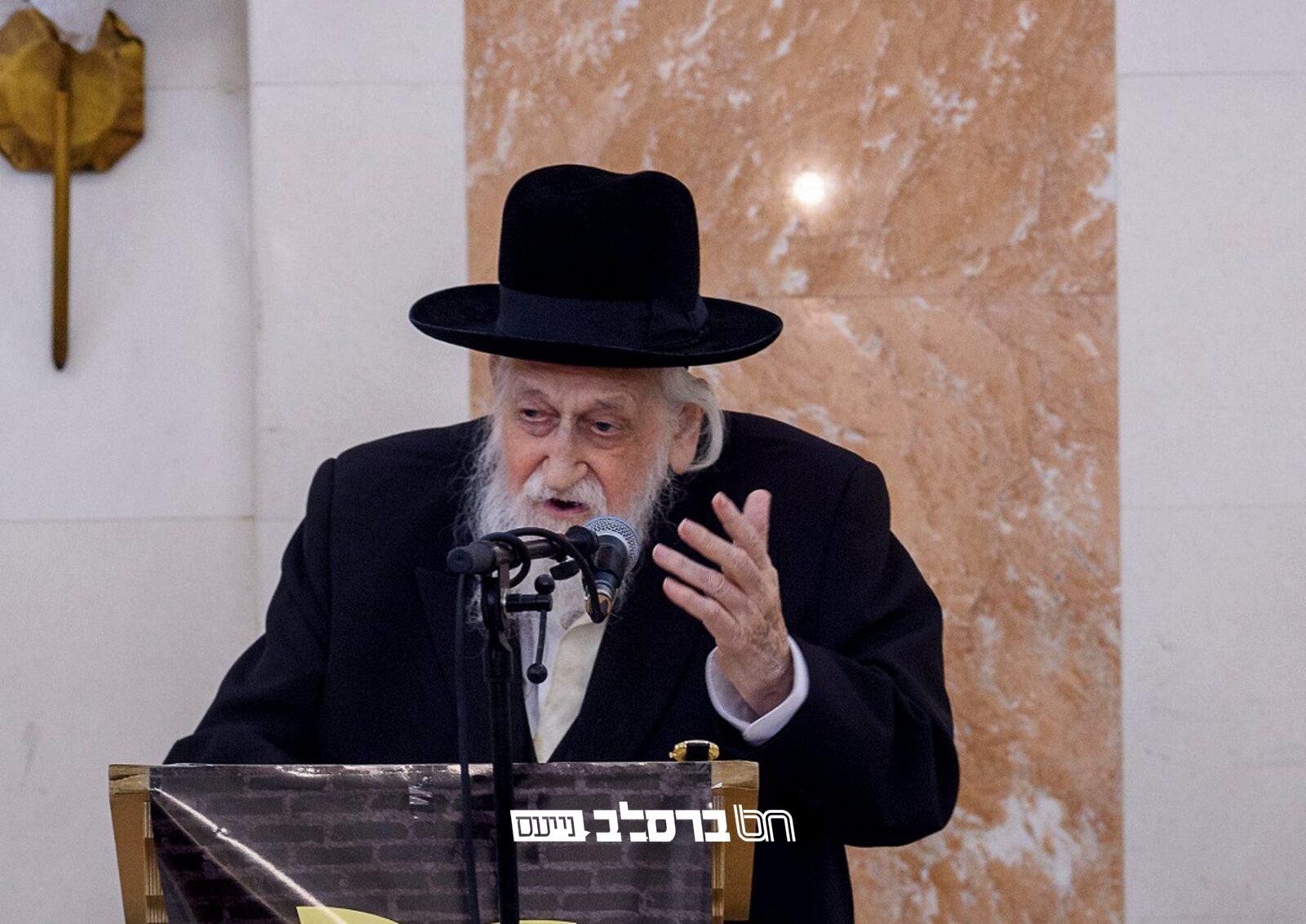 הגר"א שלעזינגער על מכתב הבית החיים באומן: "זיוף גמור"