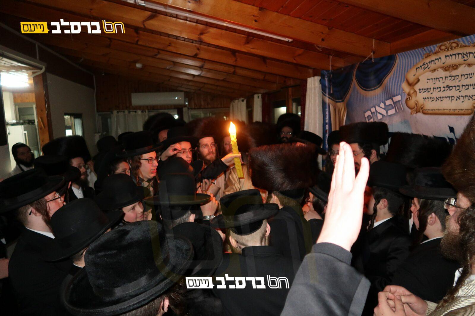שבת התעלות בישיבת ברסלב בי"ש שבנשיאות הגר"מ קרמר