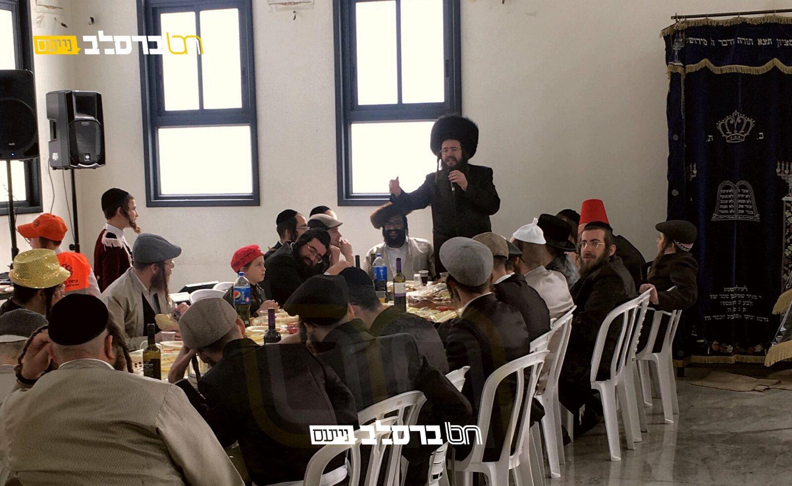 משתה היין • בית הכנסת ברסלב רמת בית שמש ג' 2