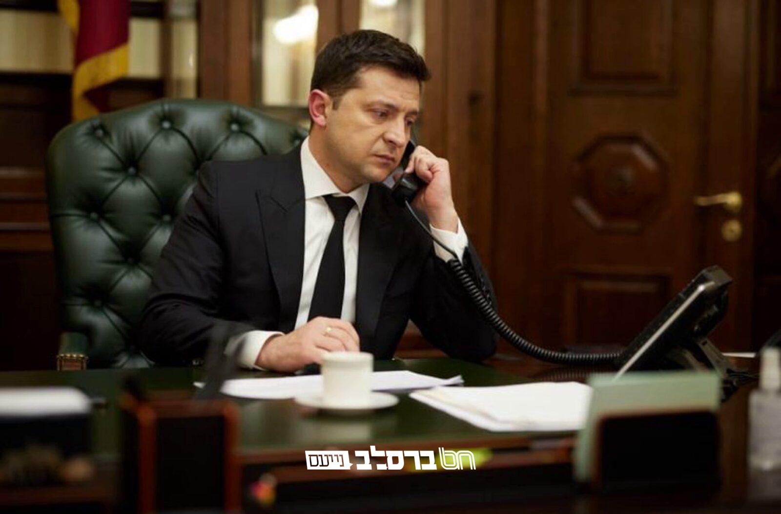 זלנסקי ליהודים: "אומן, הופגזה בצורה מאסיבית"