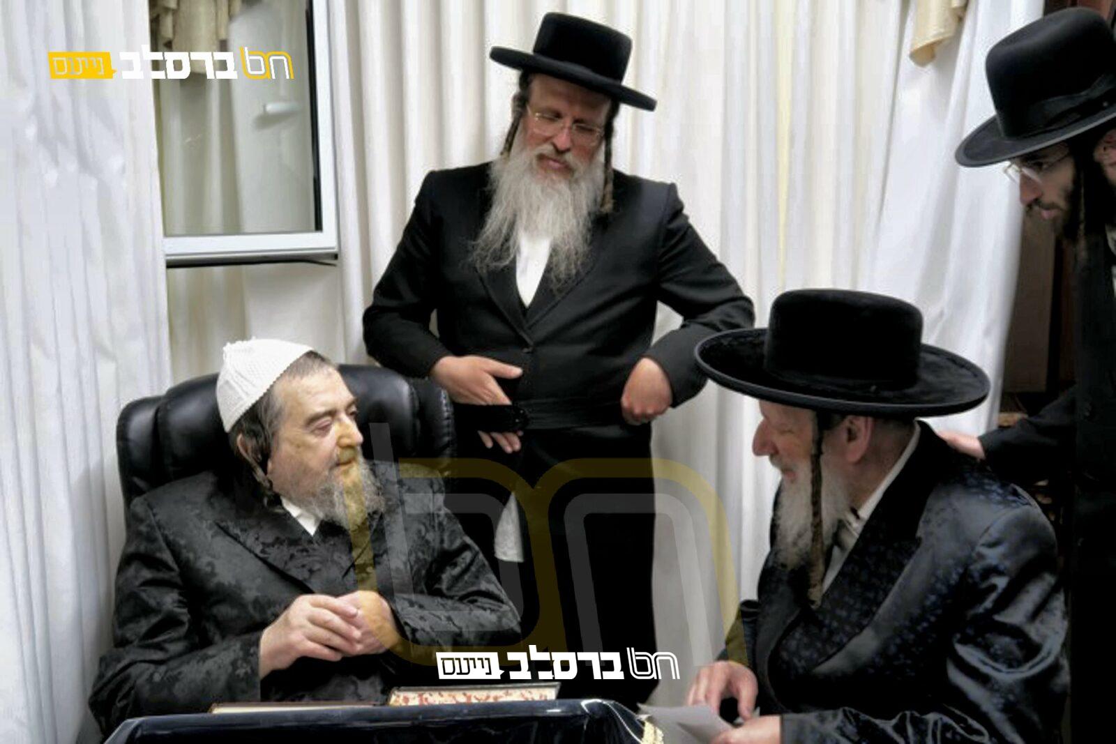 האדמו"ר מבורשטין במעונו של הגרי"מ שכטער | האזינו