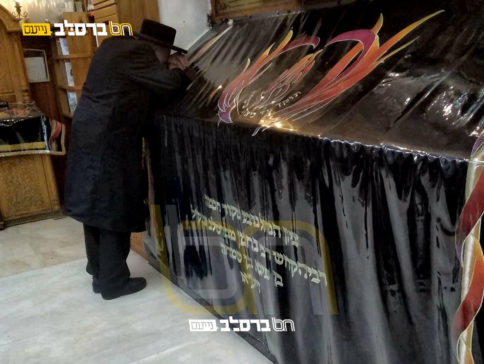 אומן • לאחר כיסופים: הגר"מ קרמר שבת באומן בשבת האחרונה