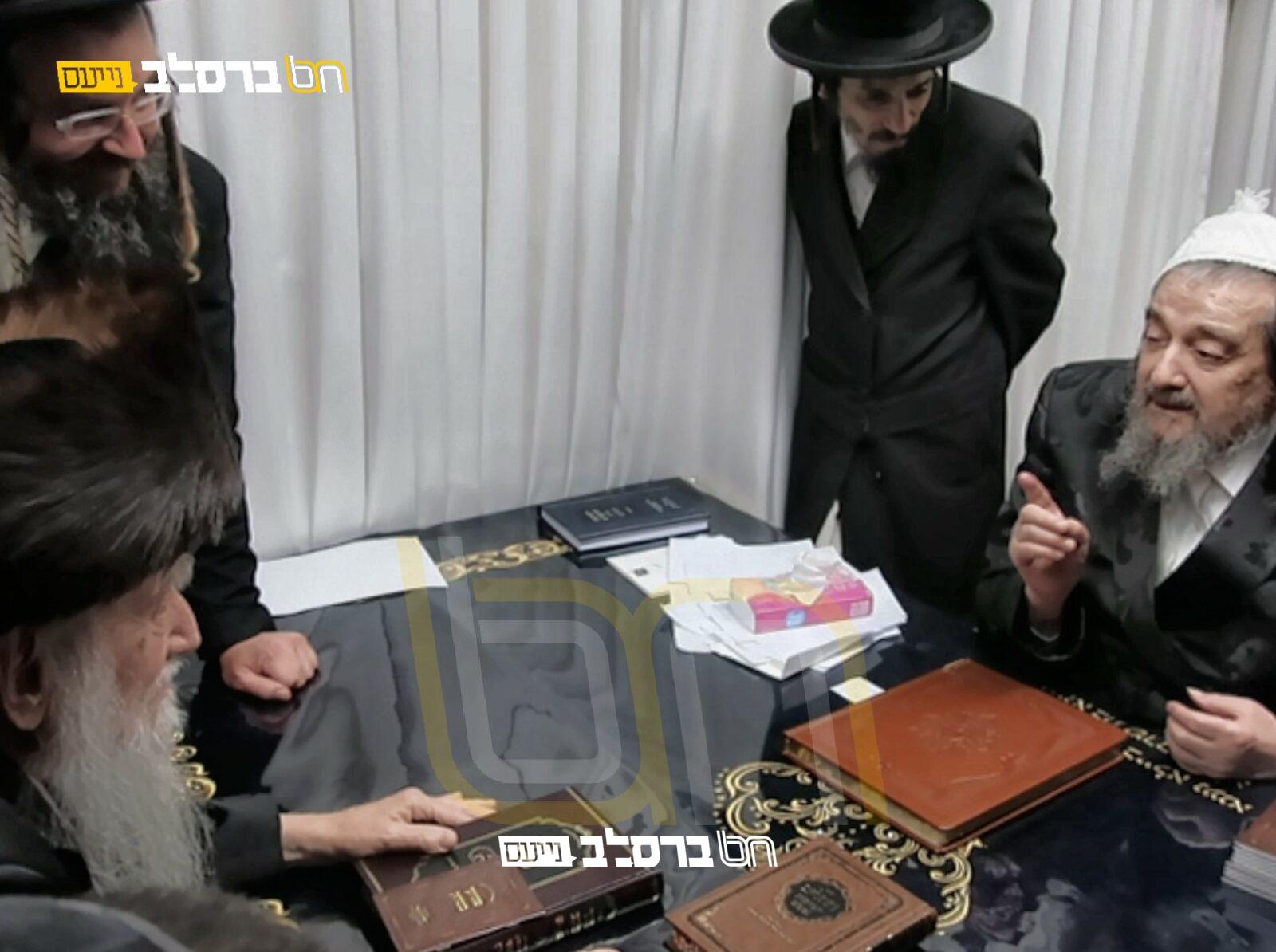 ביקור מרגש: הגר"נ ליברמנש במעונו של הגרי"מ שכטער | צפו