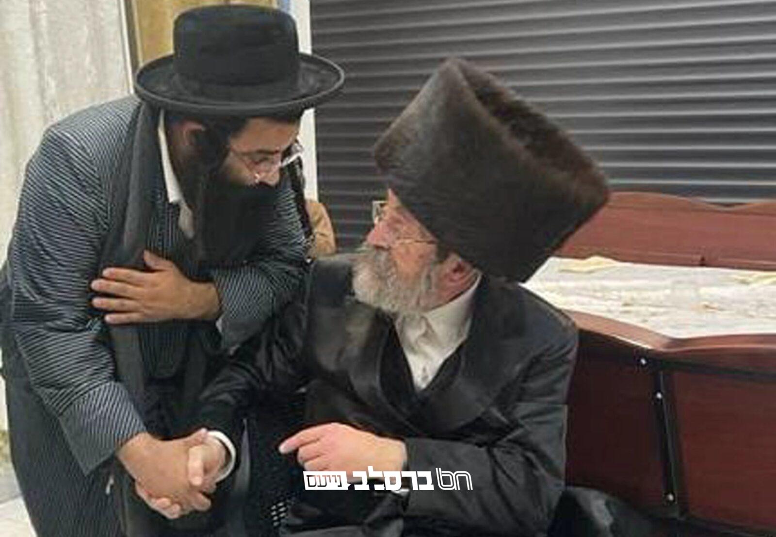 מַכִּיר בְּנִסּוֹ: שליח ההצלה נפגש עם רבי אהרן דוד ברזסקי