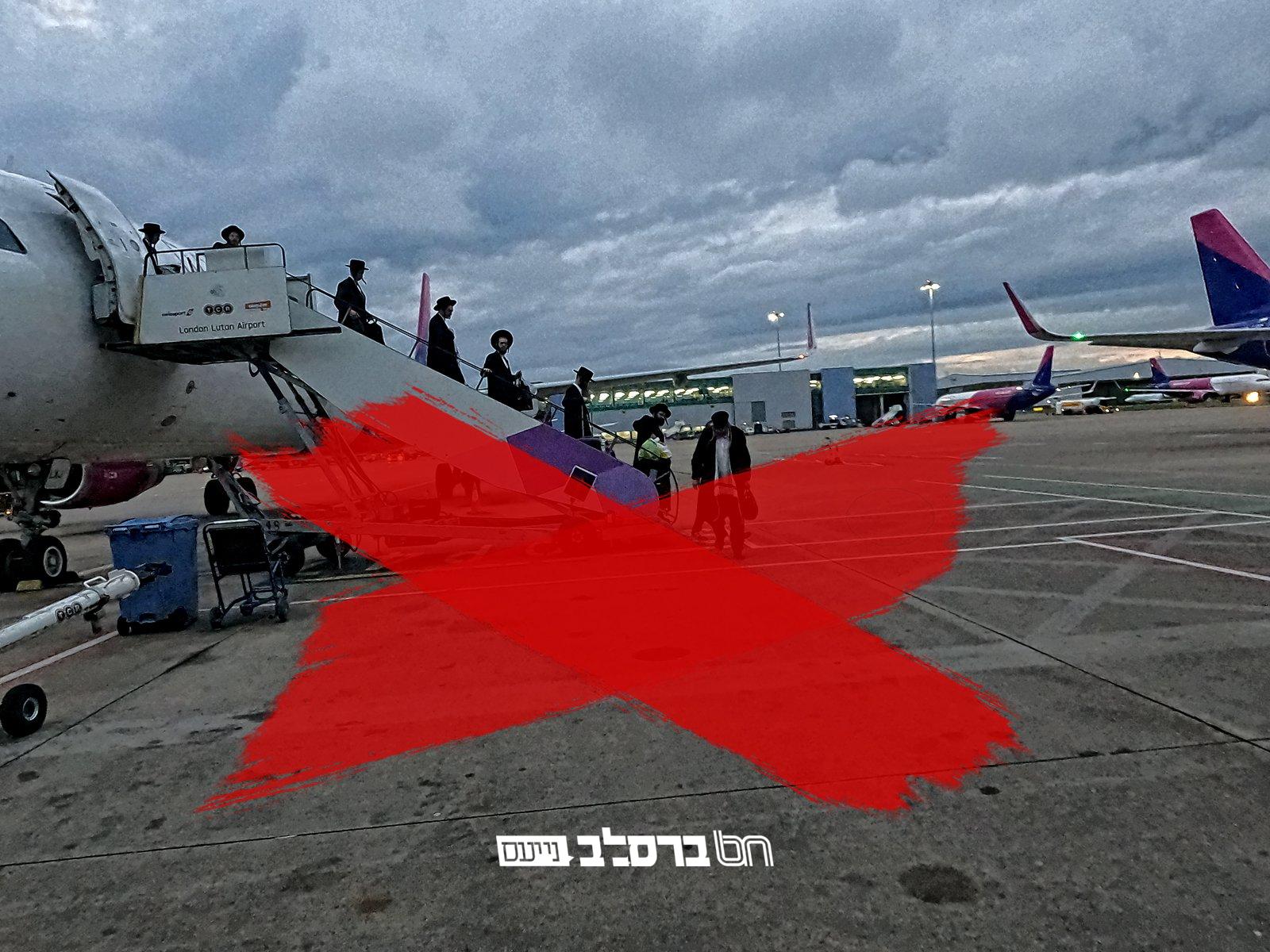 לאחר השעית הטיסות: מאות מאנ"ש תקועים