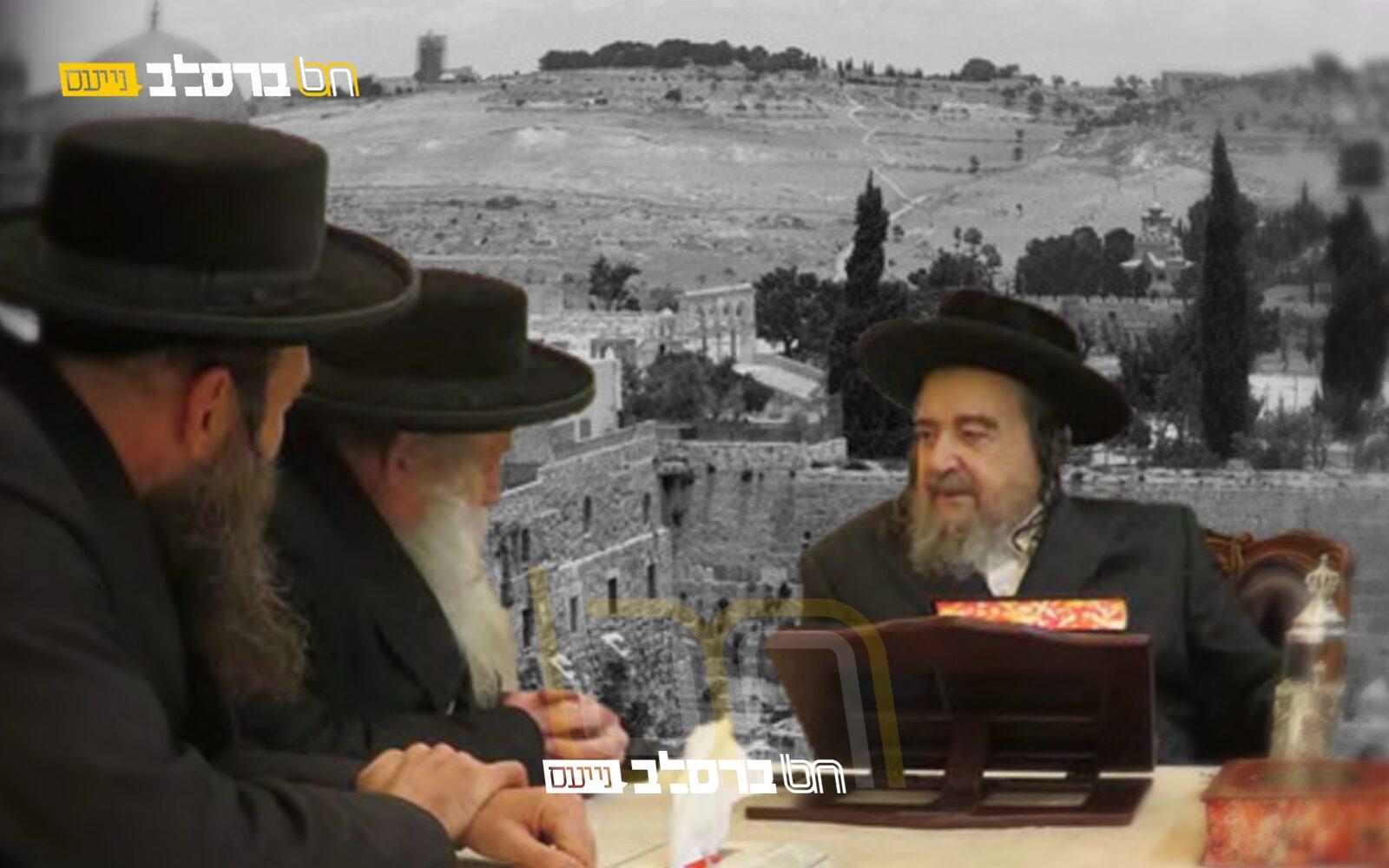 זכרונות: הגרי"מ שכטער בריאיון על ירושלים של מעלה