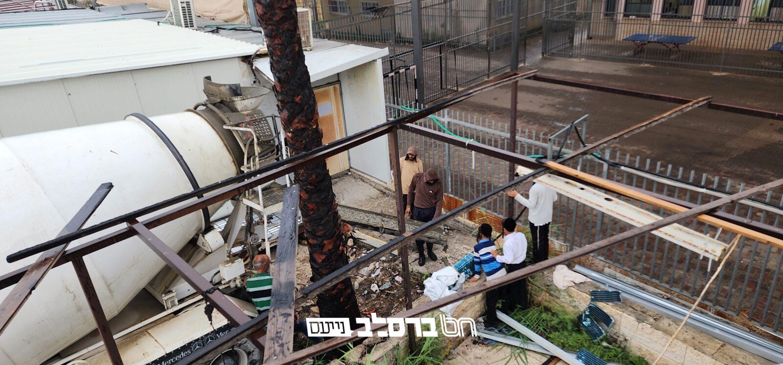 'אור הנחל' • החלו בעבודת שיקום השריפה |◄