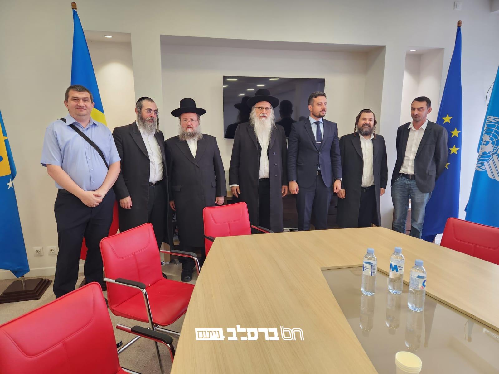 יו"ר איחוד ברסלב וסוכני הנסיעות הוותיקים במרתון פגישות במולדובה
