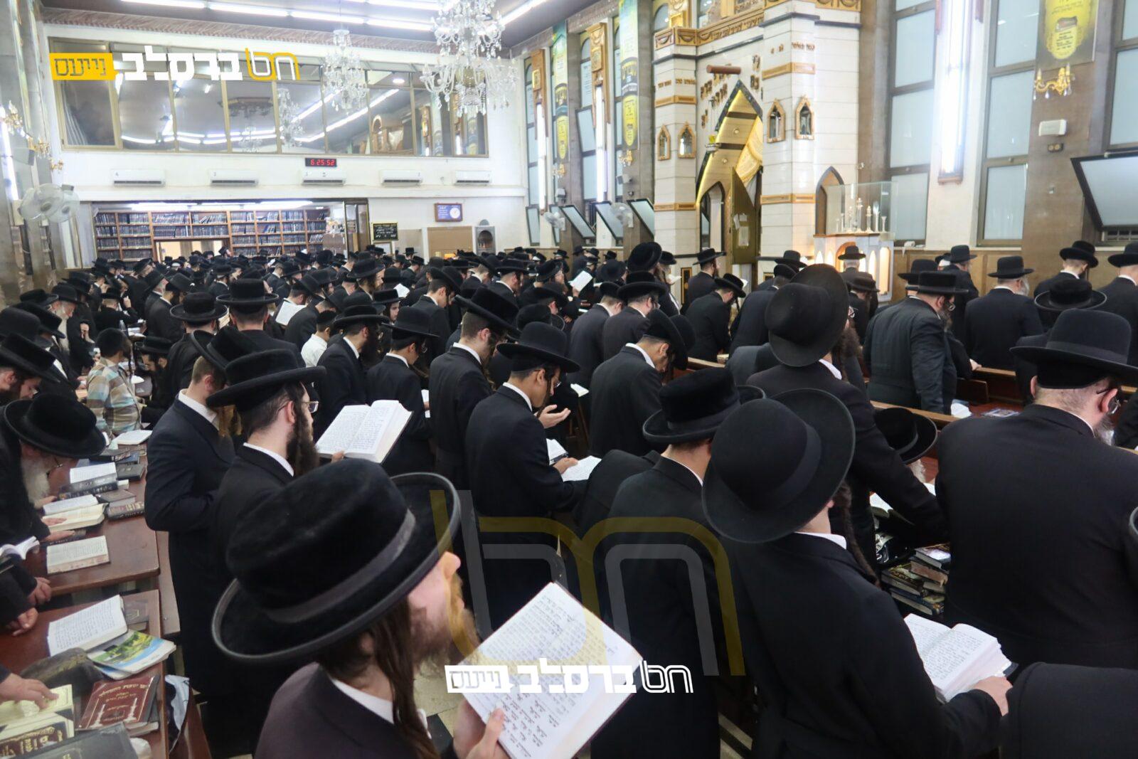 וַיֵּצֵא מִבַּת צִיּוֹן כָּל הֲדָרָהּ: עצרת התעוררות ב'שוהל' לאחר הסתלקות רבי שמעון