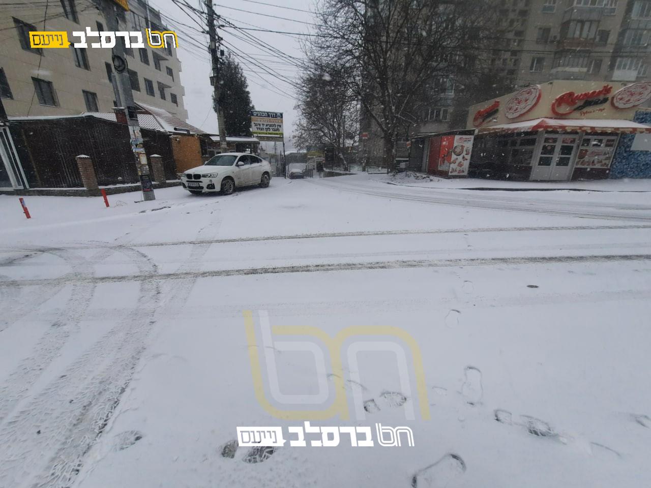 אומן • שלג ראשון כיסה את אומן |◄