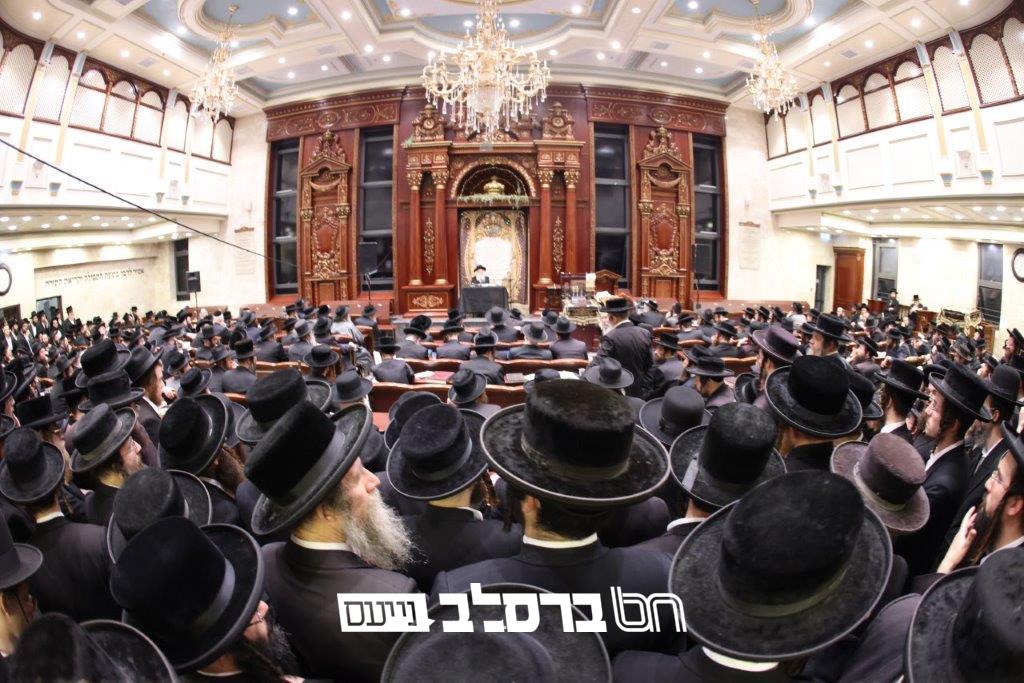 בכלות השבעה: עצרת מספד מר אחר רבי הלל גולדברגר זצ"ל