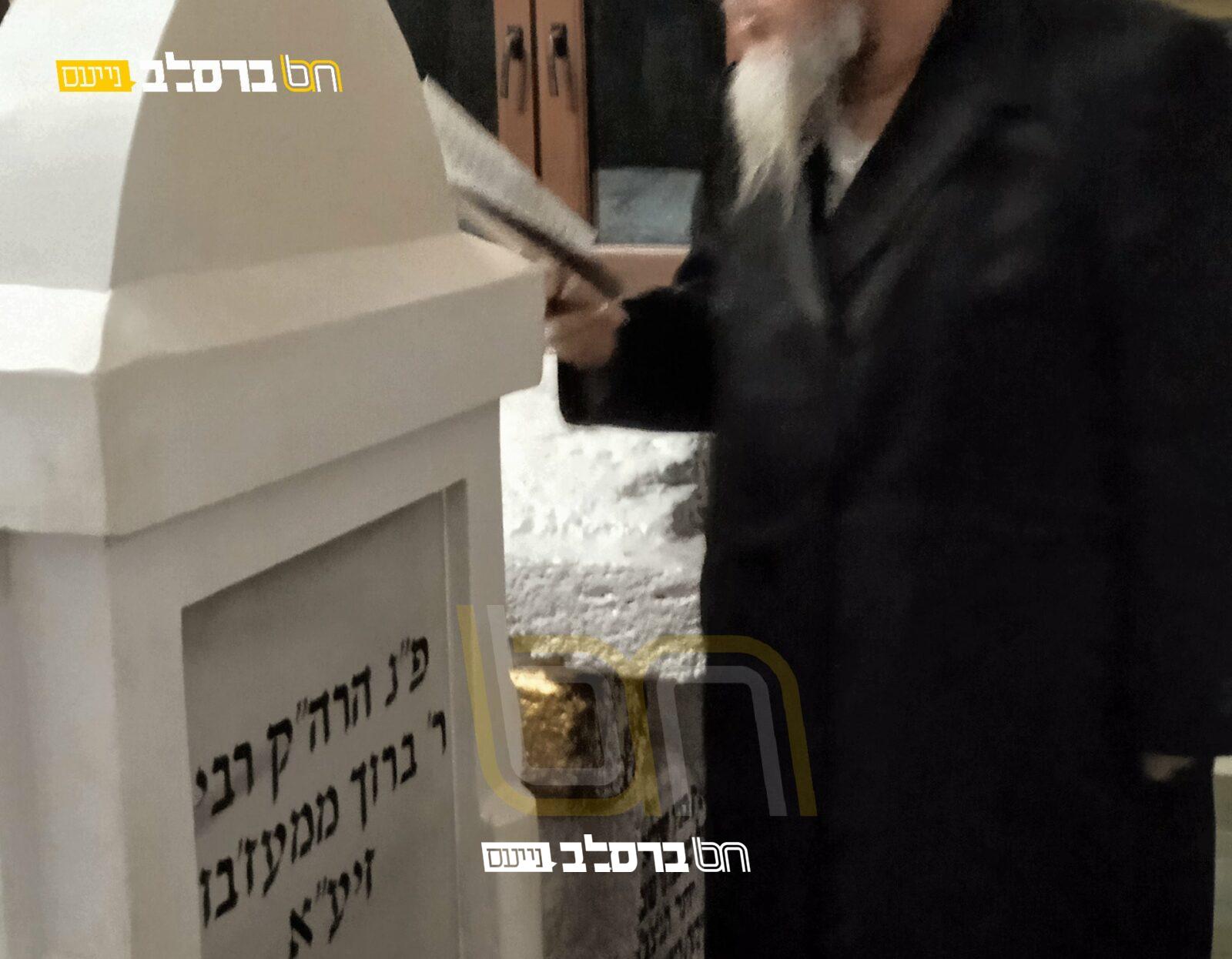 אנ"ש עלו לרבי ברוך ממעזיבוז בהילולא |◄