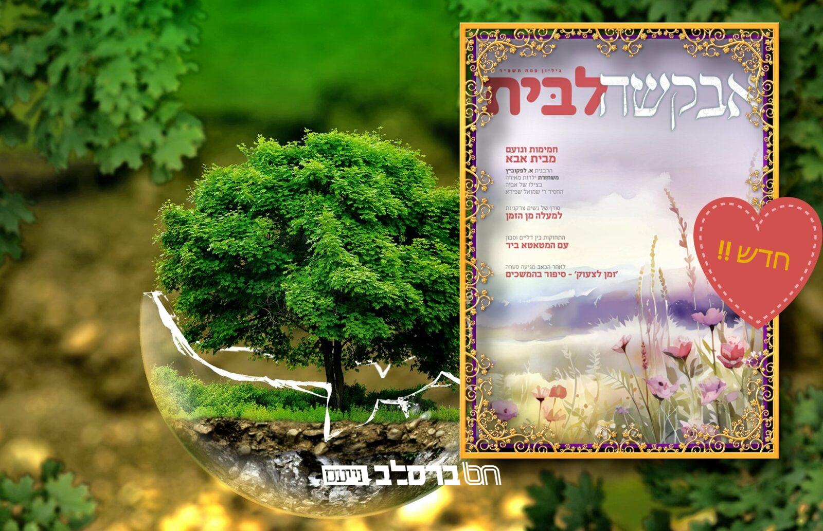 חדש: אבקשה לבית • גליון #01 לחודש ניסן וחג הפסח תשפ"ד |↓