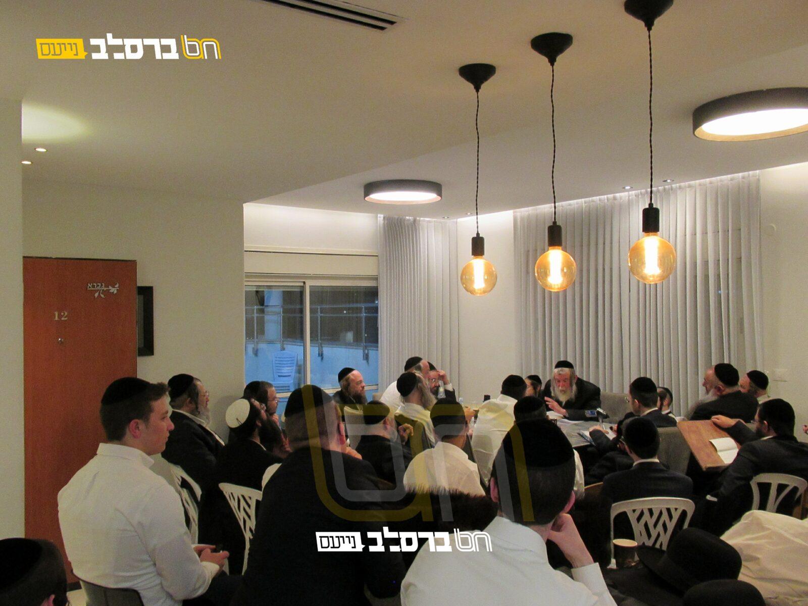 כינוס חג • רבי צבי חשין מסר שיעור ברמה ג' בבית שמש