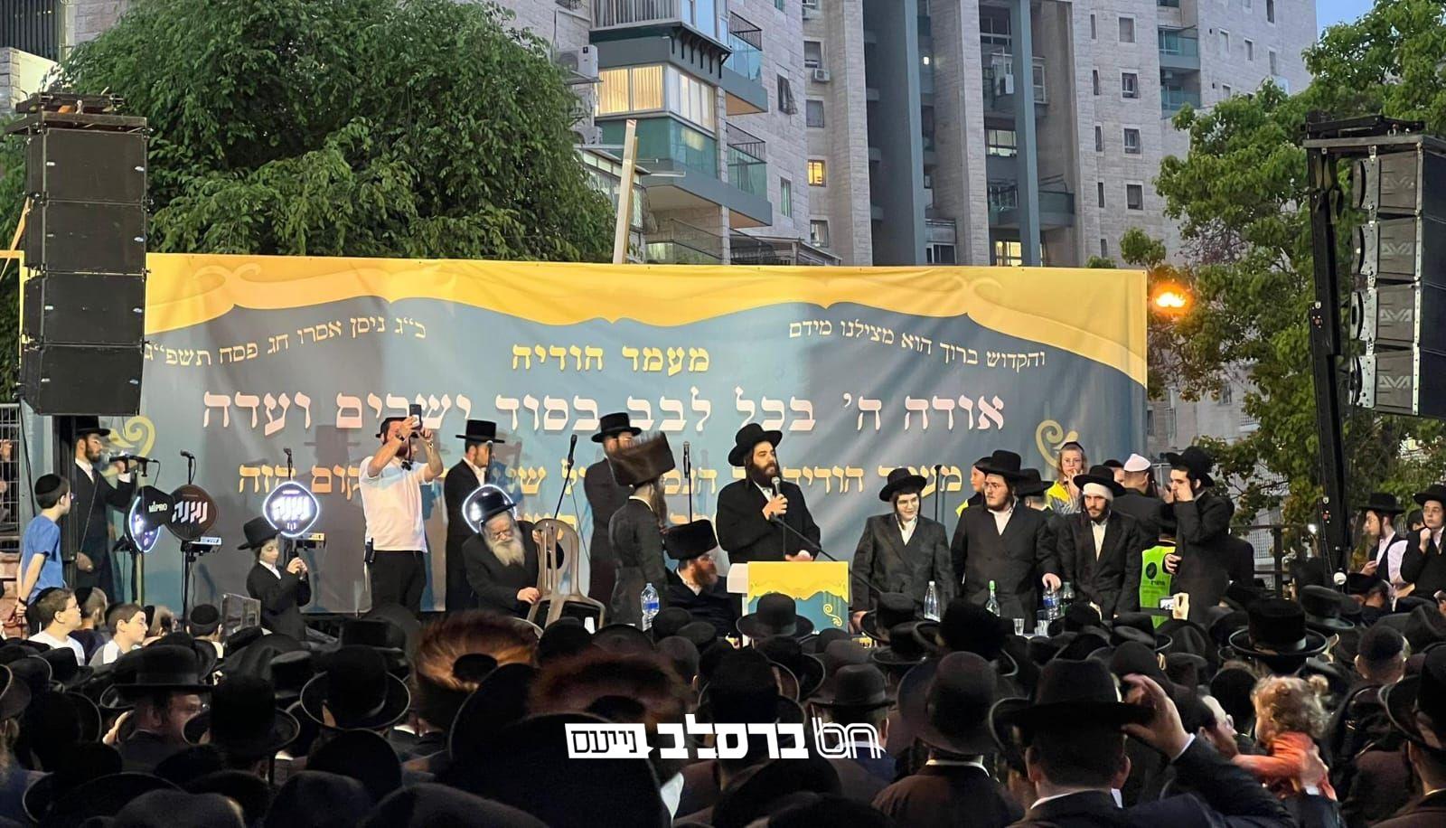 לאחר הפיגוע: מאות במעמד הודיה על הנסים הגלויים |◄