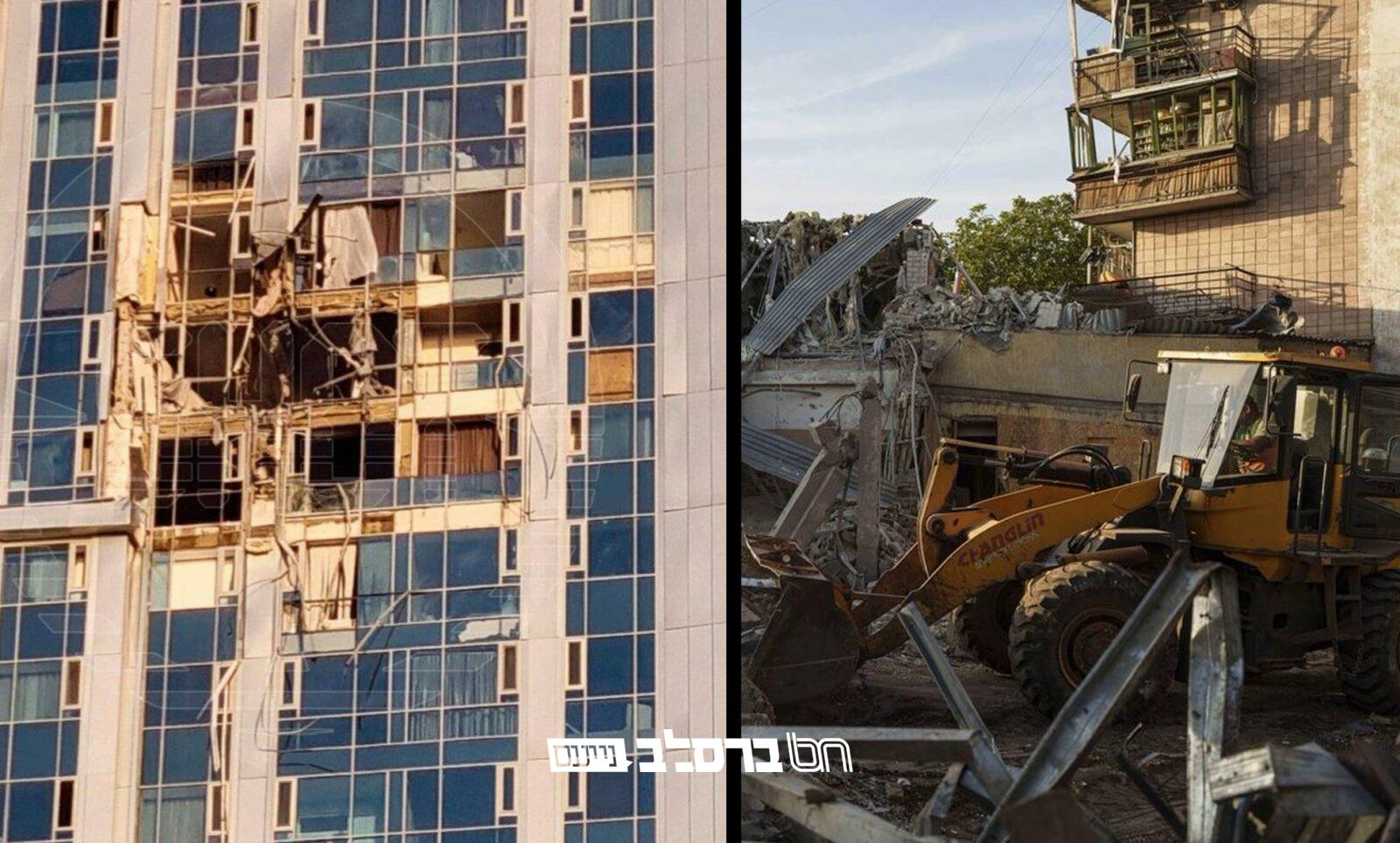 בצל המלחמה: מתקפות הדדיות של רוסיה ואוקראינה |◄