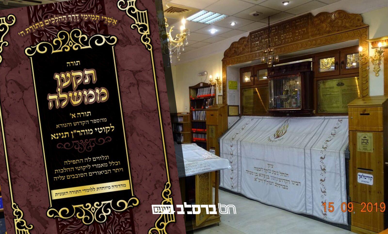 תמימי דרך • קונטרס 'תקעו ממשלה' על תורה א' תנינא |↓