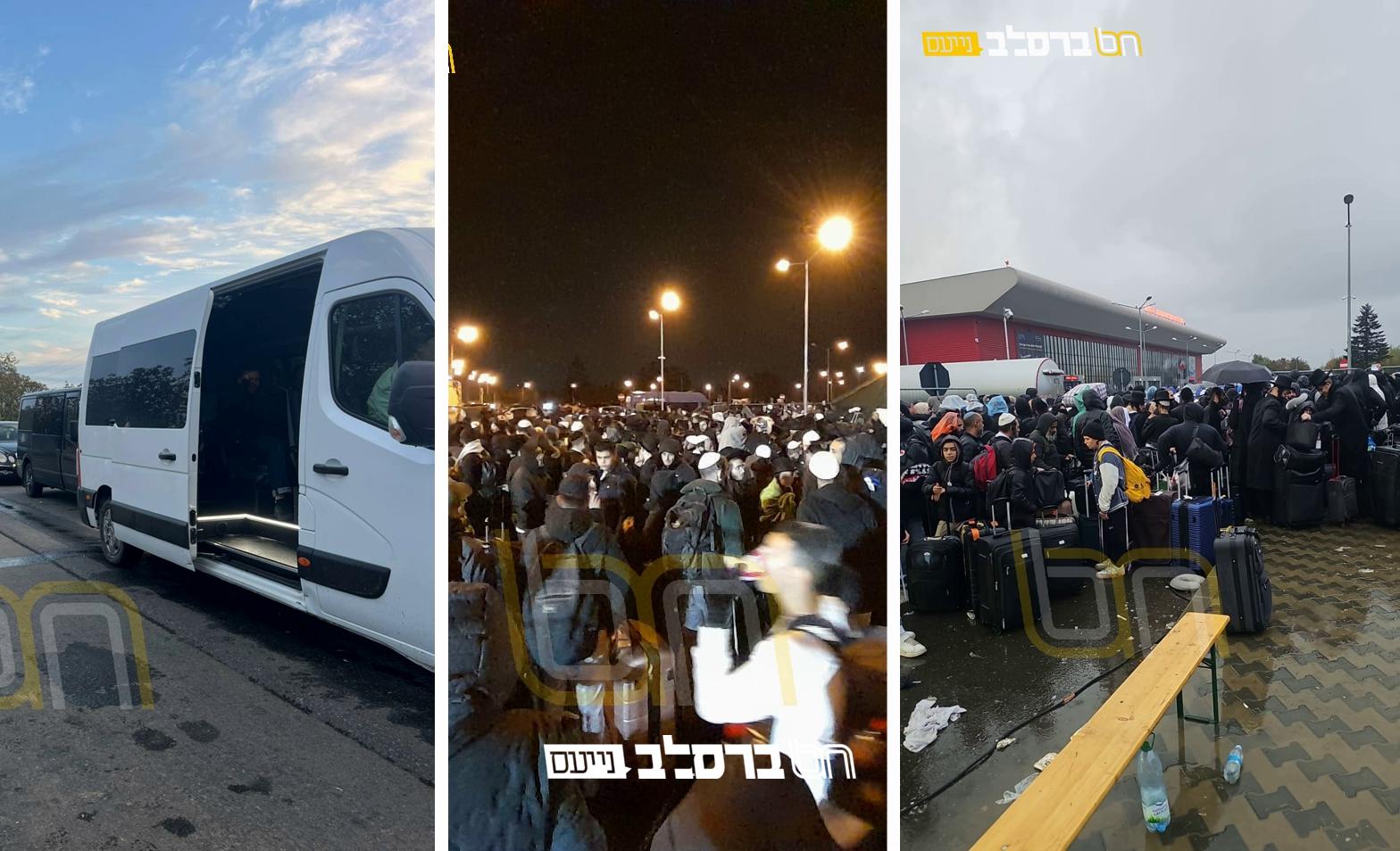 מרגש: אלפים מאנ"ש מתעלים במעברי הגבולות |◄