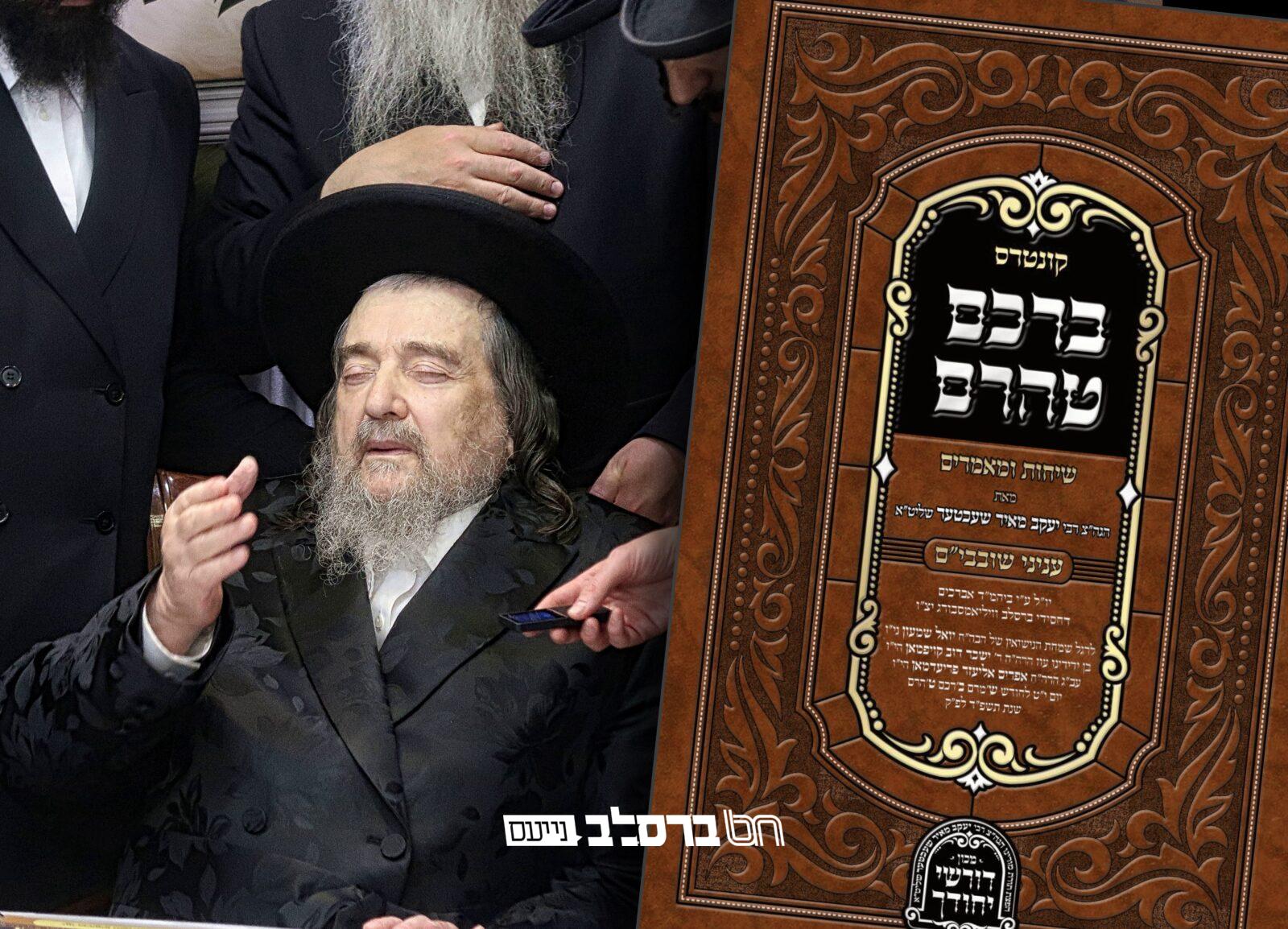 'דורשי יחודך' • קונטרס 'ברכם טהרם' על עניני שובבי"ם |↓