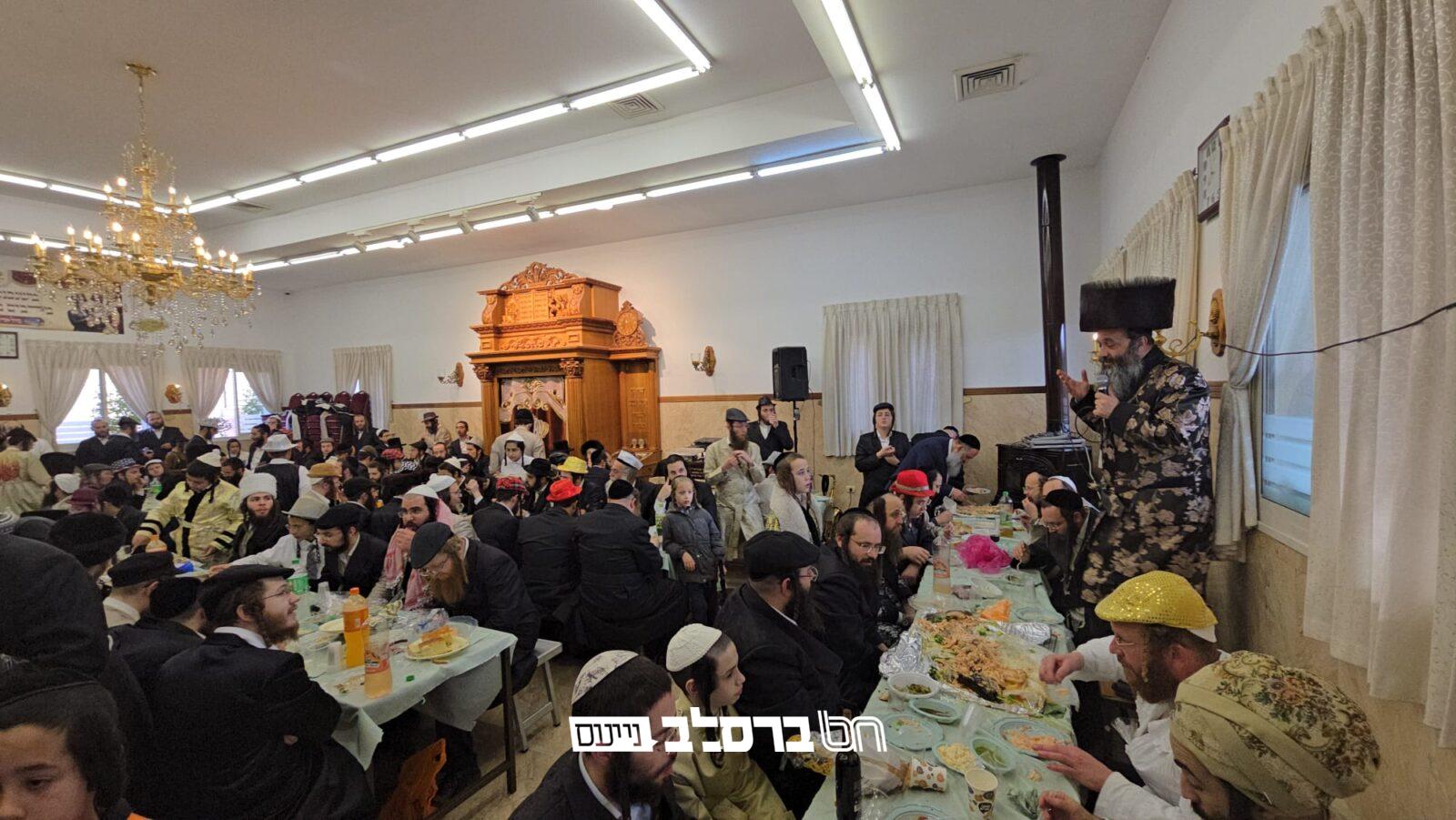 ביתר עילית • מראות ימי הפורים בכולל חצות |◄