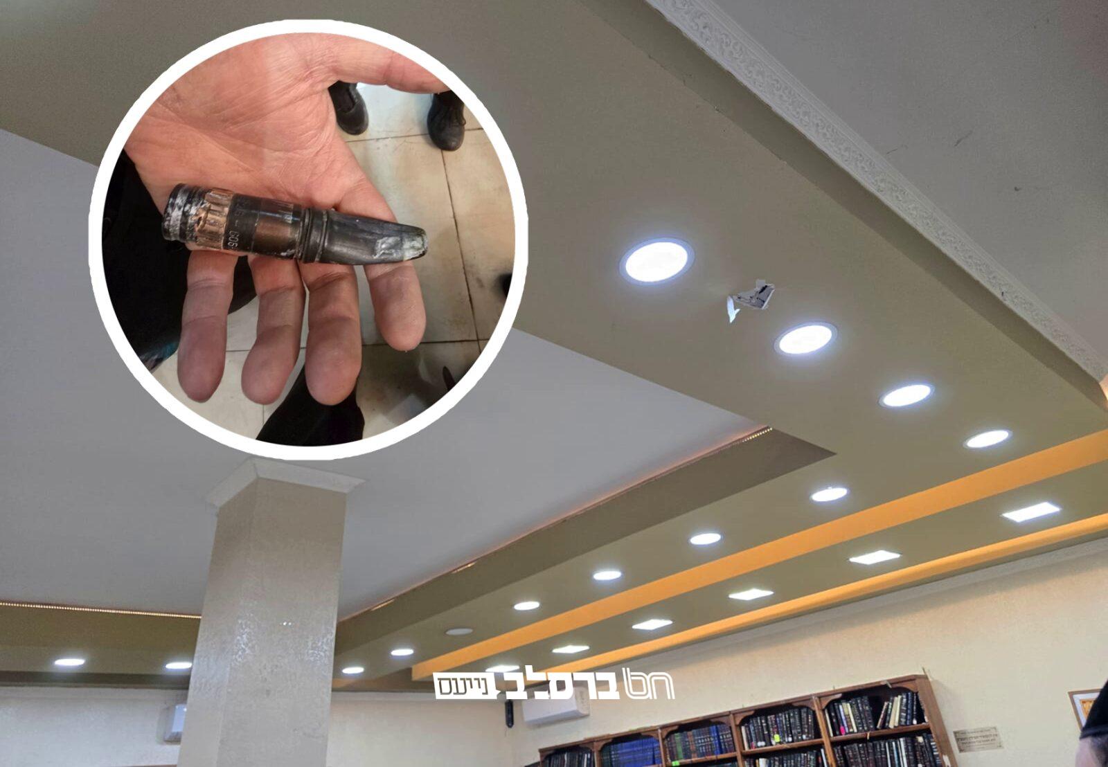 חדשות הציון • קליע בקוטר 30 מ"מ נפל לציון באומן |◄