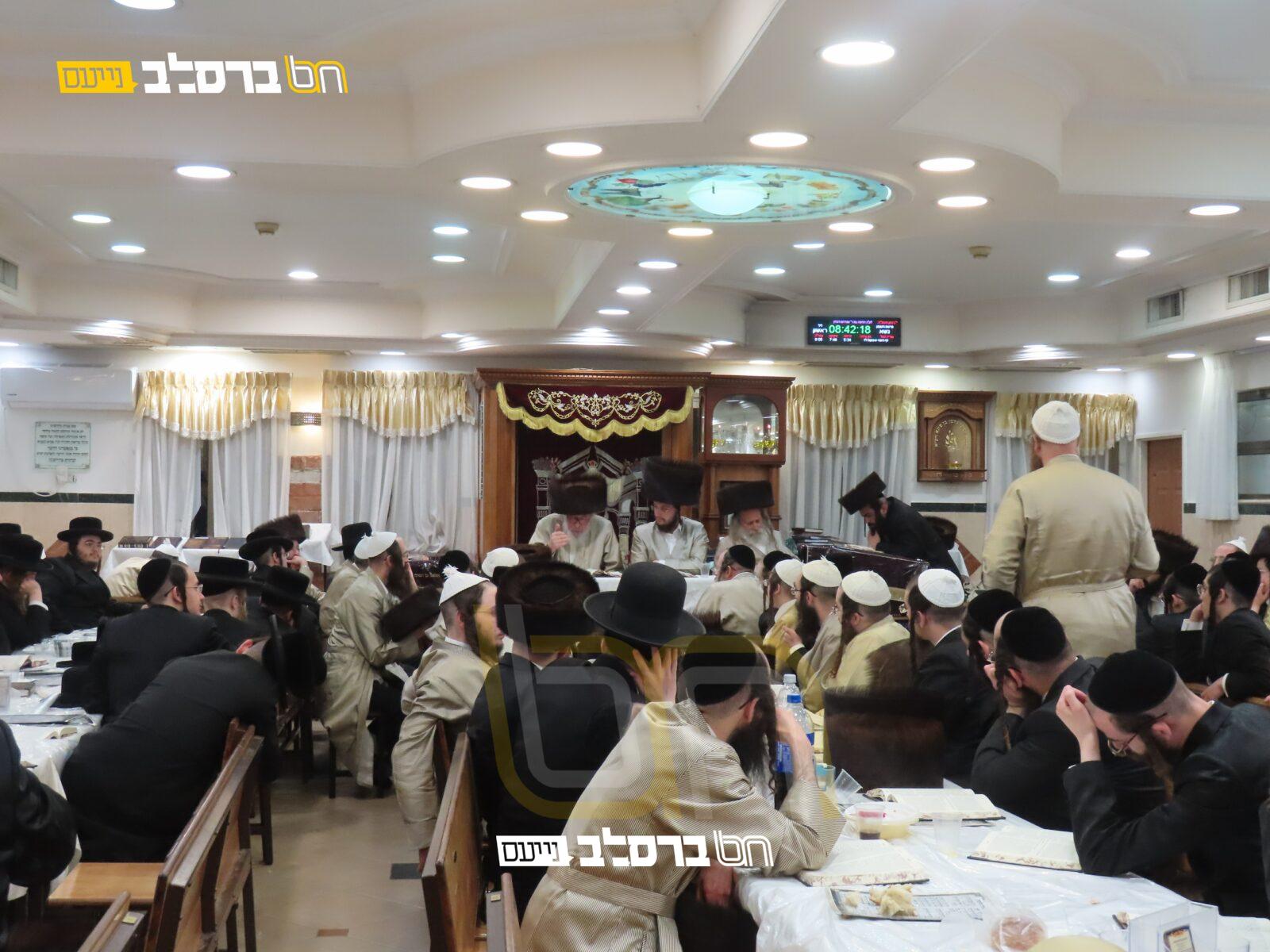 רבי משה שבת בבית המדרש 'תפארת הנחל'