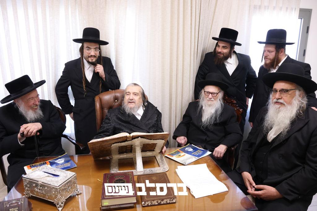 קיבוץ תשפ"ו • כינוס היסטורי: גדולי זקני אנ"ש נועדו עם יו"ר 'איחוד ברסלב' לקראת הקיבוץ