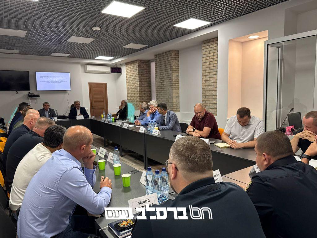 קיבוץ תשפ"ו • יו"ר איחוד ברסלב ביום הערכות עם נציגי הממשל