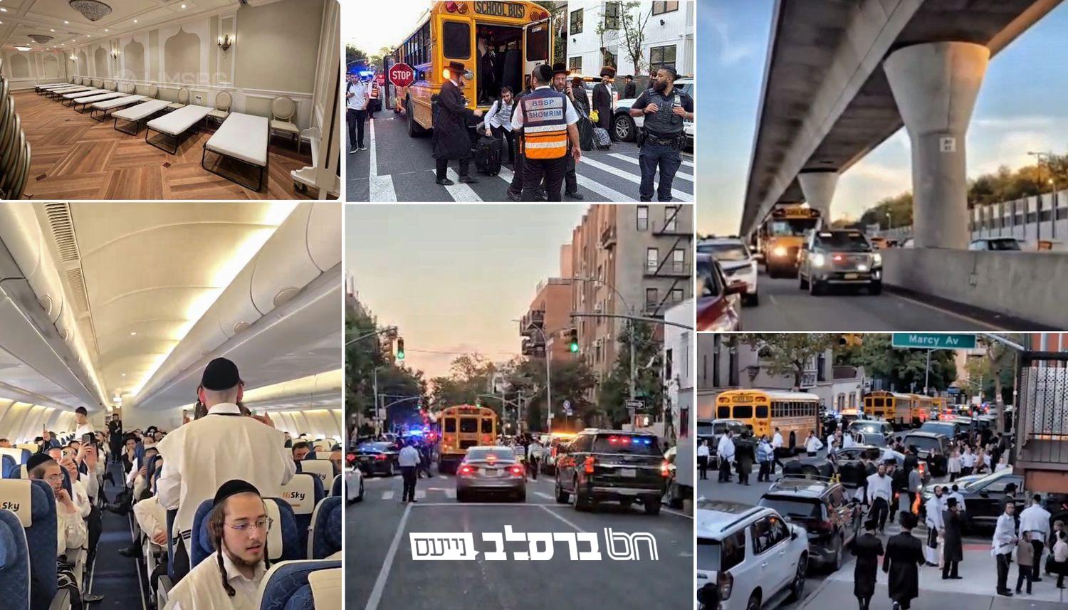 מדינה מתוקנת: טיסת אנ"ש שהגיע לארה"ב באיחור קבלה סיוע נרחב בכדי שתוכל לשמור את השבת | ◄