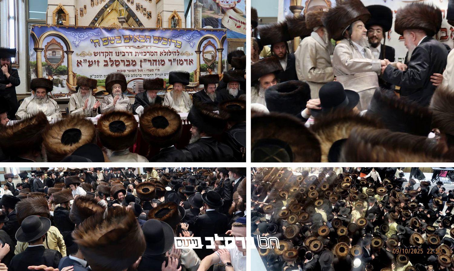 ירושלים • הילולת רבינו הקדוש ב'שוהל' בראשות הרבנים גדולי זקני אנ"ש