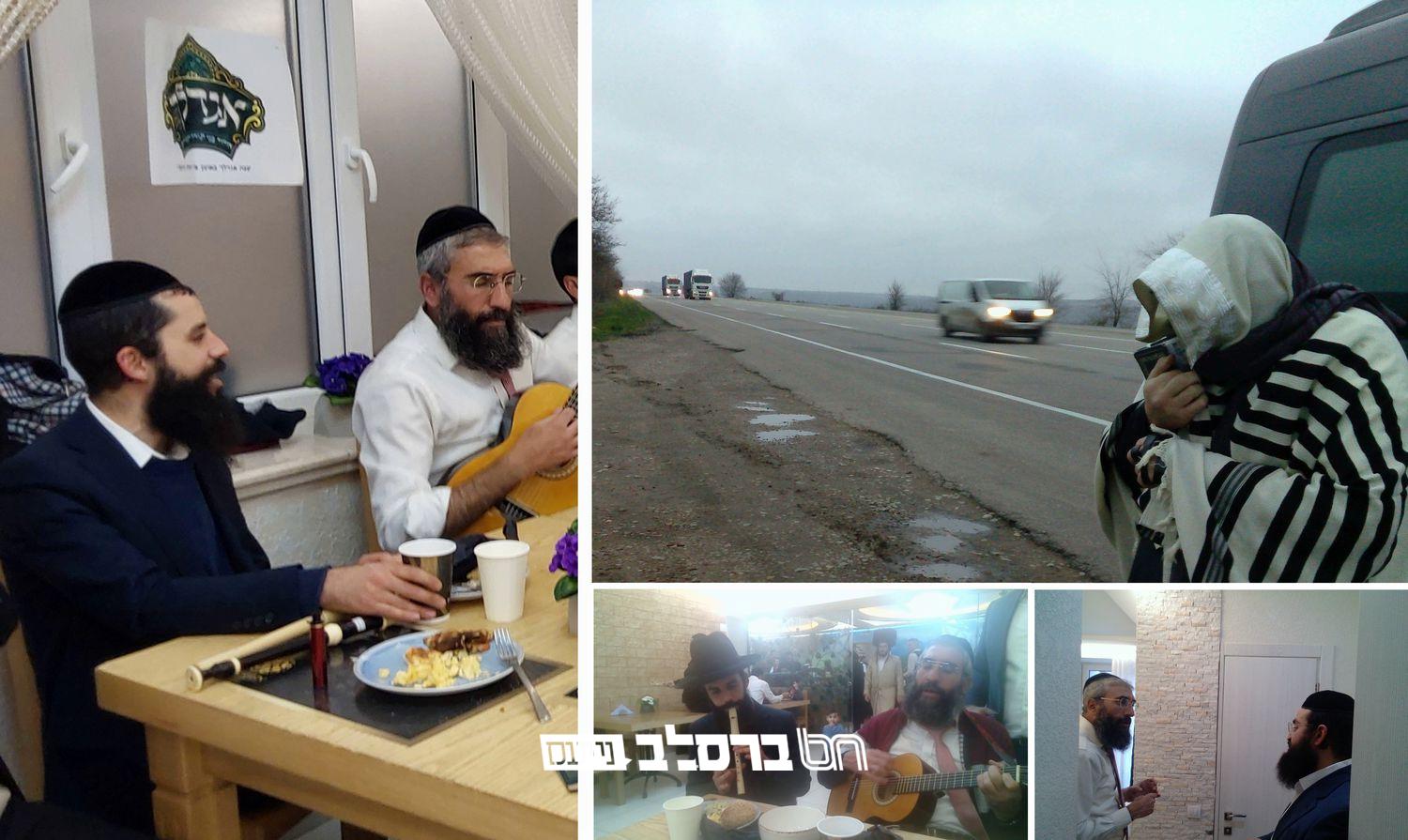 'אגדלך' • מקורבים עלו לציון רבינו באומן בפעם הראשונה בחייהם | סיקור מהמסע המרתק