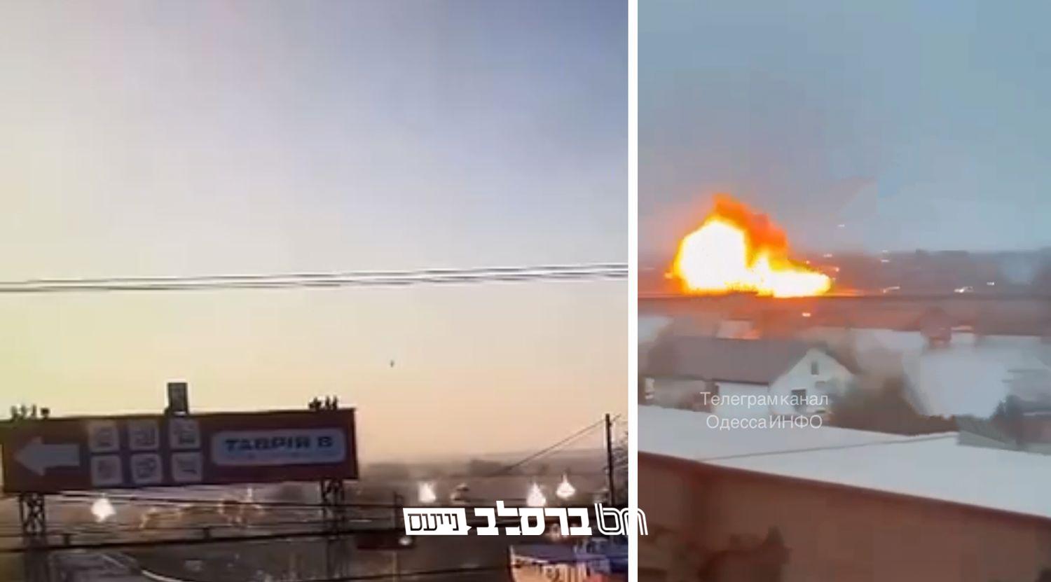 הקיבוץ התנהל כסדרו: הפצצות רוסיות על הגשר במאיאקי המוביל לאוקראינה |◄