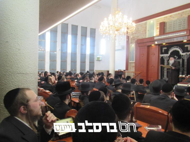 בתום השלושים: עצרת מספד בישיבת ברסלב בני ברק