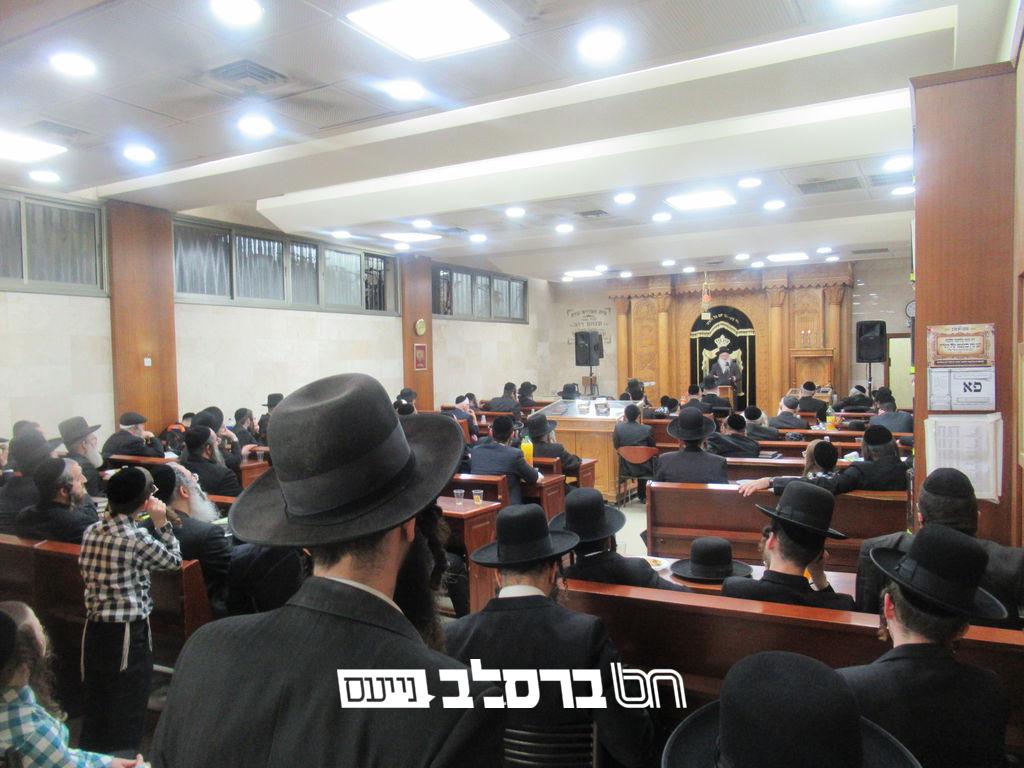 בני ברק • בתום השלושים: עצרת מספד בכולל ברסלב | ♪