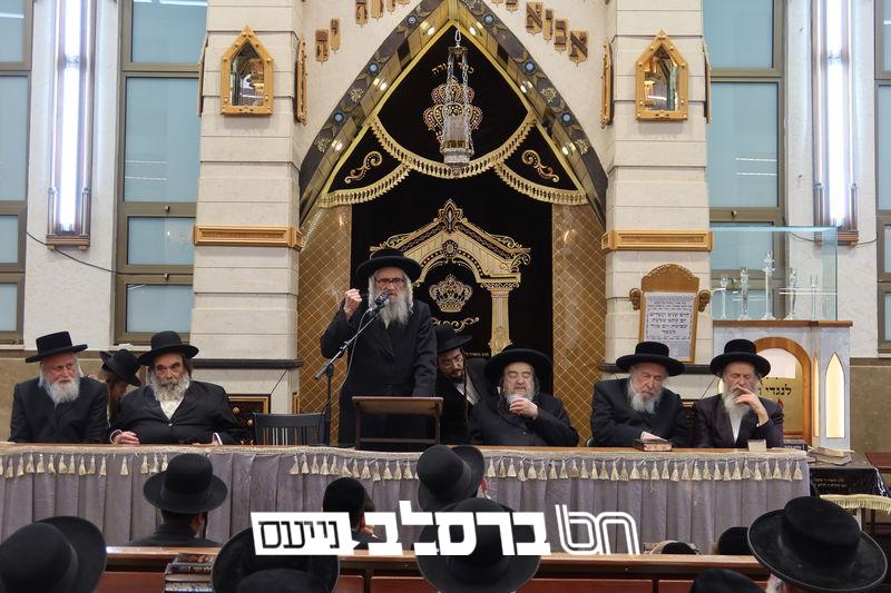 במלאות השלושים: עצרת מספד והתעוררות בשוהל לאחר הסתלקות רבי נתן ליברמנש זצוק"ל