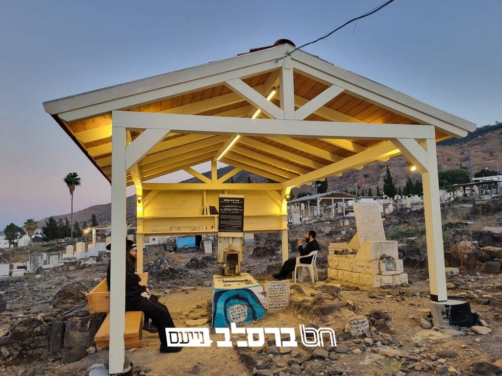 טבריה • שופץ ציון רבי נתן ב"ר יהודה שבבית החיים העתיק